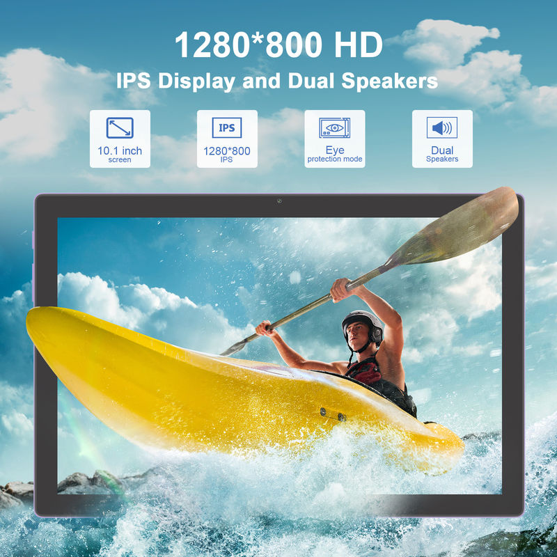 C Idea 10 اینچ 512GB Android 14 تبلت آموزشی برای دانش آموزان با سیم کارت CM8200Plus بنفش