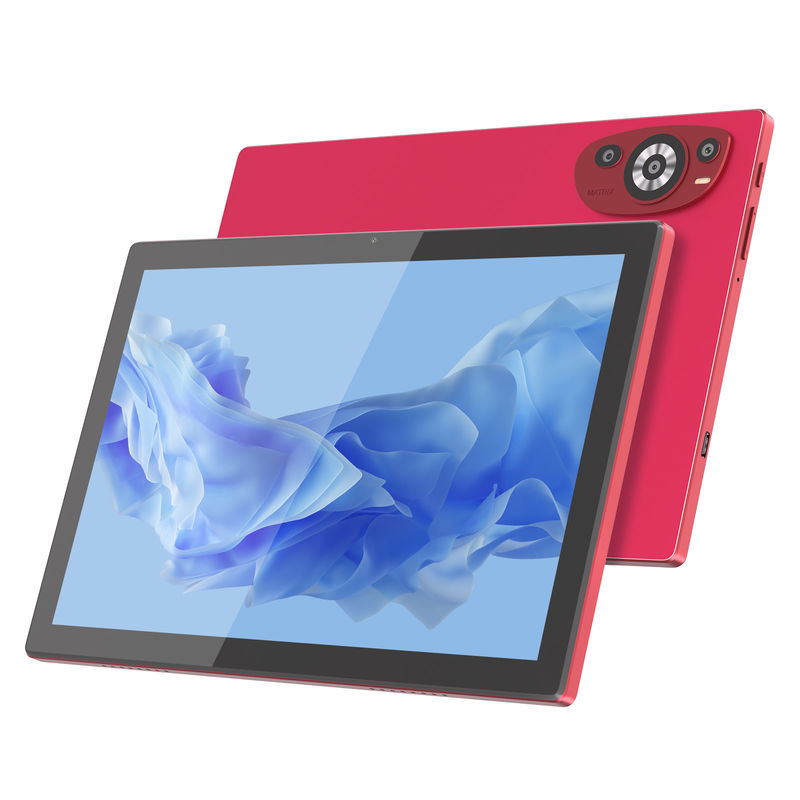 C Idea 10.1 اینچ اندروید 14 Smart Tablet PC با دو سیم کارت و قلم CM8200Plus قرمز