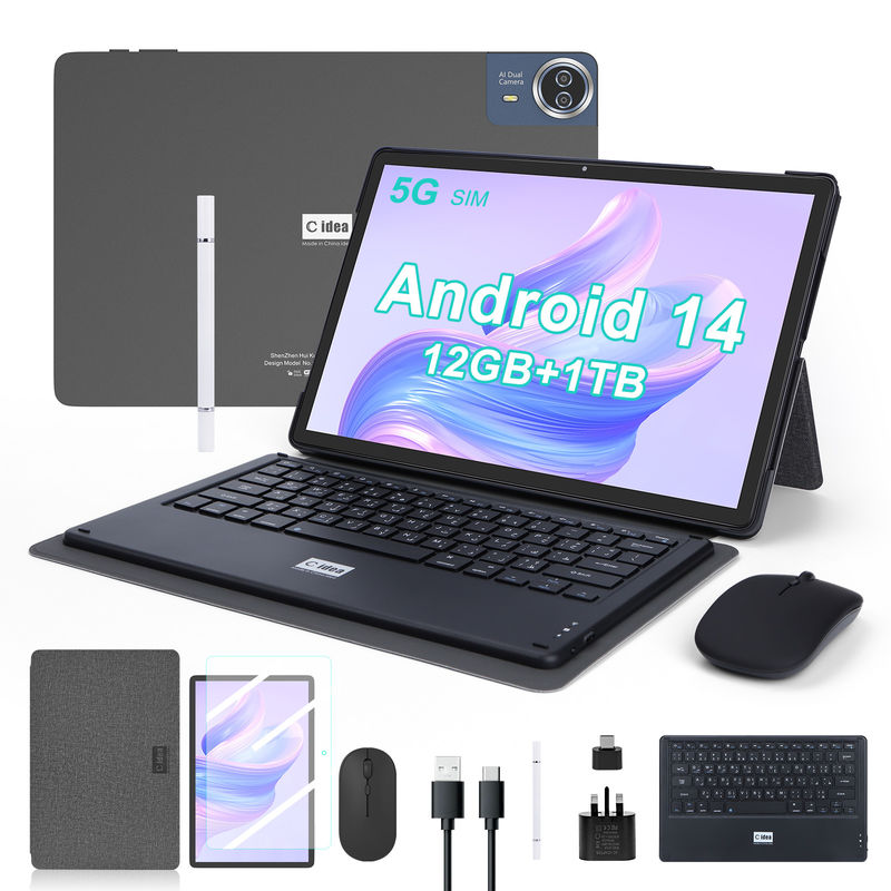C Idea 14 اینچ تبلت ذخیره سازی بزرگ 1200*1920 FHD Screen Android Tablet PC CM14000 plus