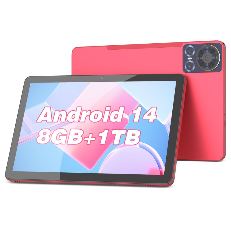 C Idea 10.1 اینچ 5g تبلت 8GB رم صفحه لمسی تبلت PC برای آموزش CM8300 Plus قرمز