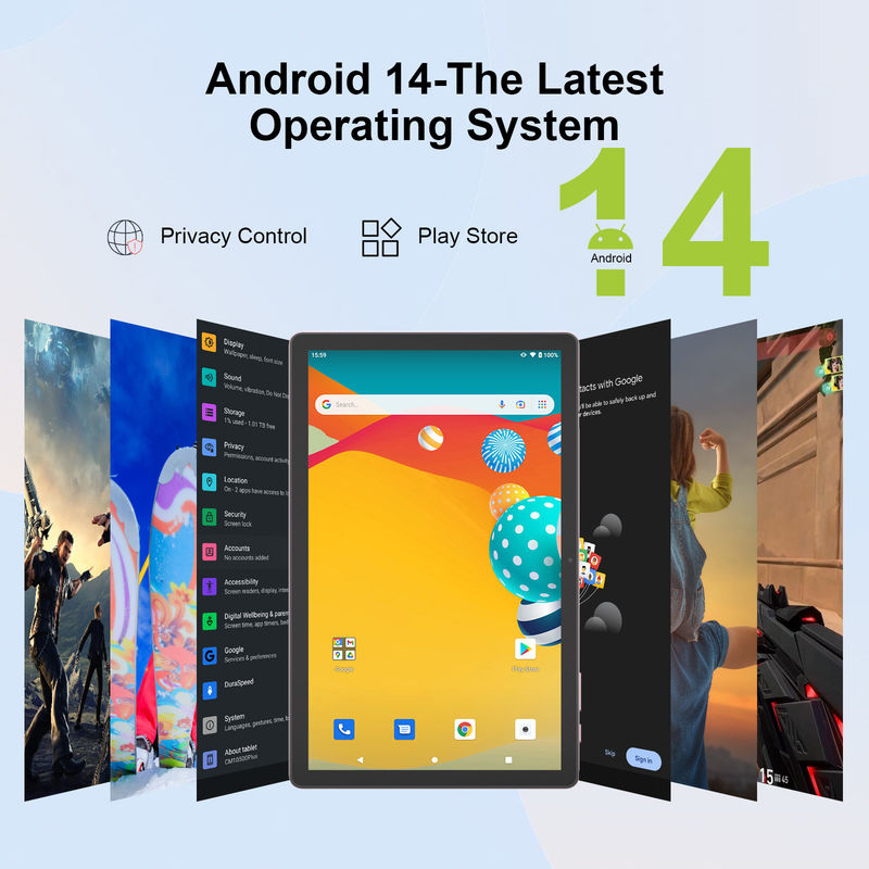 C Idea 10.36 اینچ اندروید 14 تبلت PC 2k Screen Tablet آموزشی برای دانش آموزان CM10500 Plus