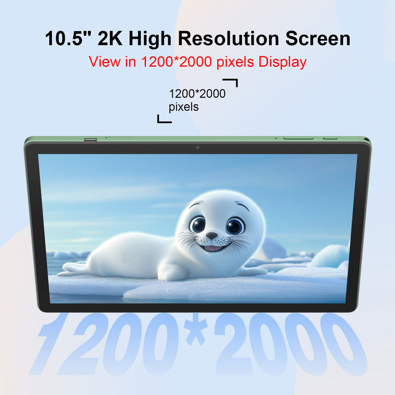 تبلت اندروید لمسی 10.5 اینچی جدیدترین ایده C با صفحه نمایش لمسی، با دو سیم کارت CM10500 Plus سبز