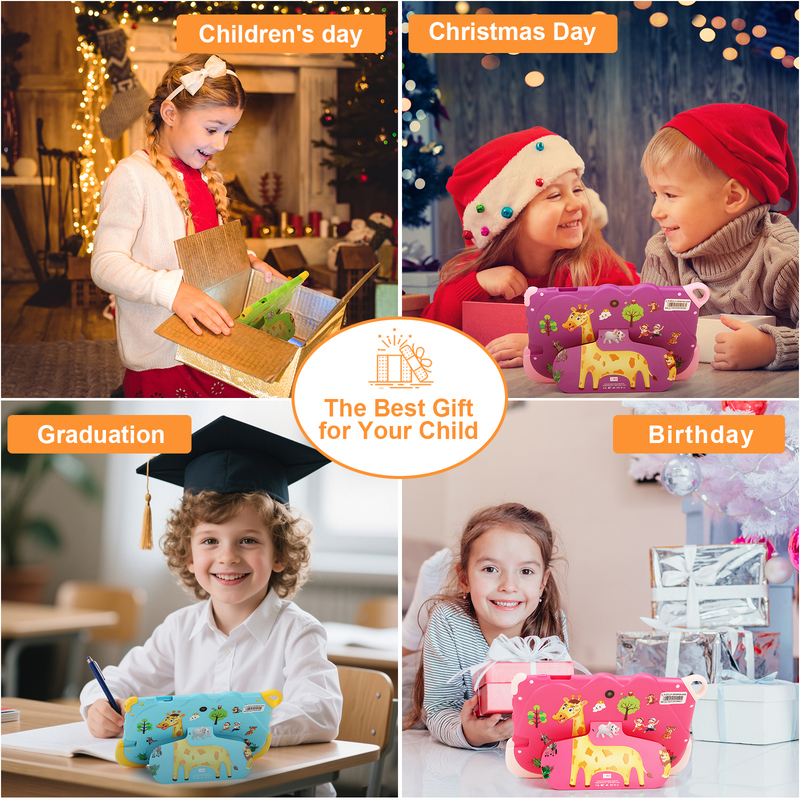 C Idea 7 اینچ اندروید 15 تبلت هوشمند آموزشی برای دانش آموزان CM78 صورتی