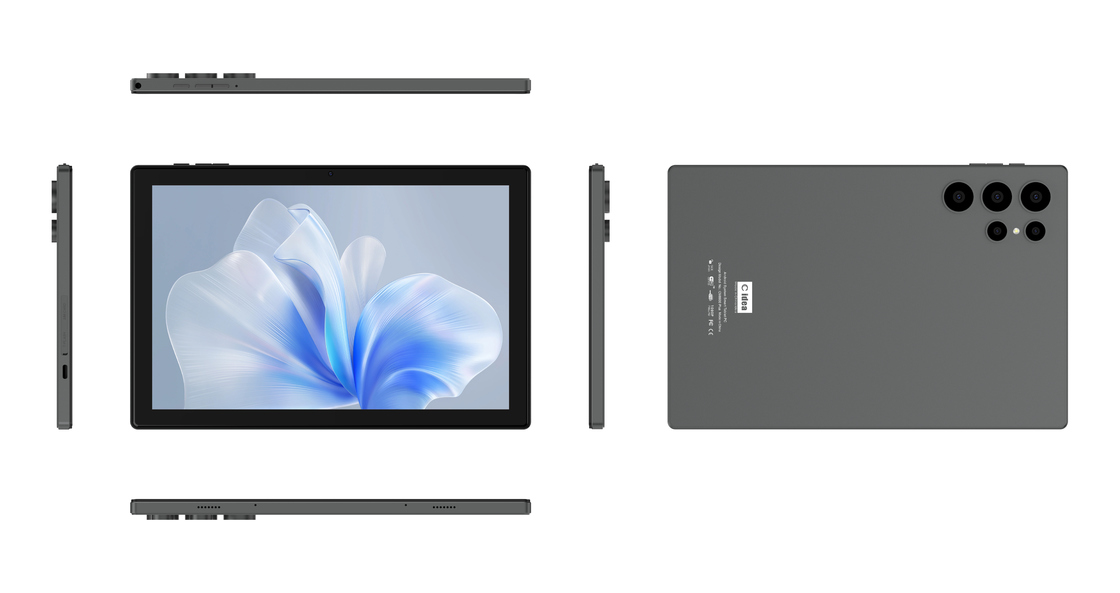 تبلت لمسی اندروید وای‌فای 10.1 اینچی C idea با کیبورد 5G مدل CM8600plus