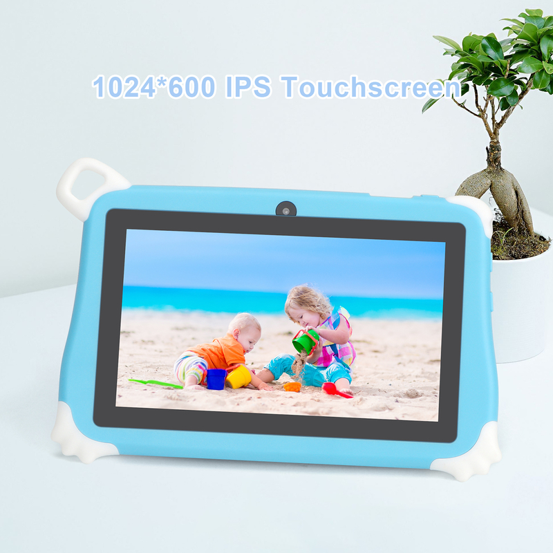 تبلت کودکانه اندروید C Idea 15 با حافظه 256 گیگابایت + 8 گیگابایت رم، تبلت آموزشی Kidspad با اپلیکیشن دوست‌داشتنی CM86 آبی