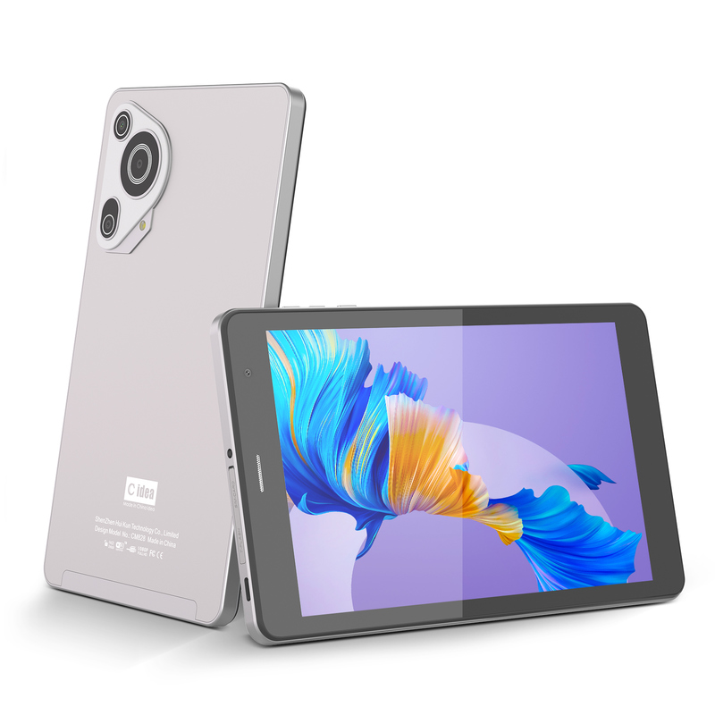 ایده C Youth نقره 8 اینچ تبلت اندروید 15 با دریچه کارت tf، وای فای، 8GB + 512GB، 800 * 1280 IPS incell CM828