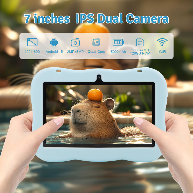 ایده C Youth 7 اینچ تبلت اندروید 15 با اسلات کارت tf، وای فای، 6GB + 128GB، 1024 * 600 IPS incell CM66