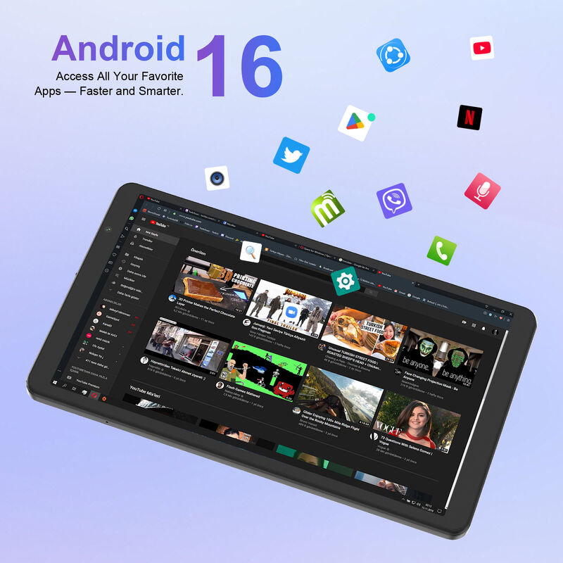 ایده C 8 اینچ Smart Tablet PC با صفحه کلید 8GB RAM + 512 ROM 800 * 1340 IPS incell صفحه لمسی نمایشگر خاکستری CM866