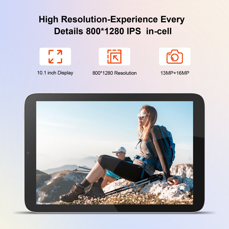 ایده C 10.1 اینچ اندروید وای فای صفحه لمسی آبی تبلت PC با صفحه کلید 5G چهار هسته ای CM10017Air