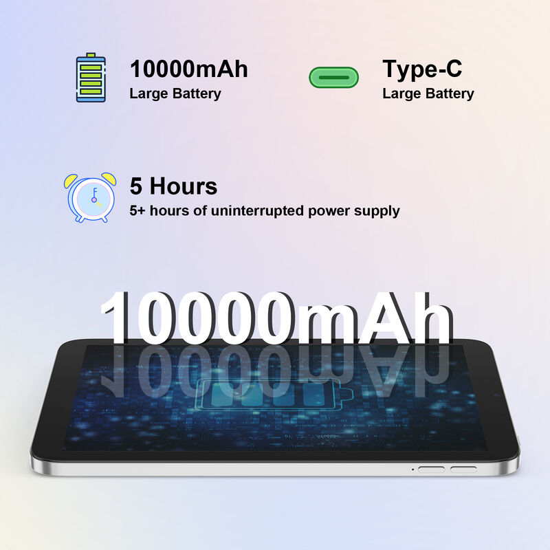 ایده C 10.1 اینچ اندروید وای فای صفحه لمسی آبی تبلت PC با صفحه کلید 5G چهار هسته ای CM10017Air