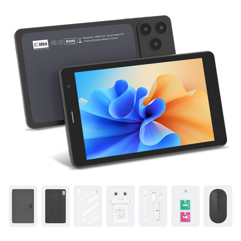 C Idea 8 اینچ اندروید 16 تبلت 8GB رم 512GB رم مدل CM817 هوا