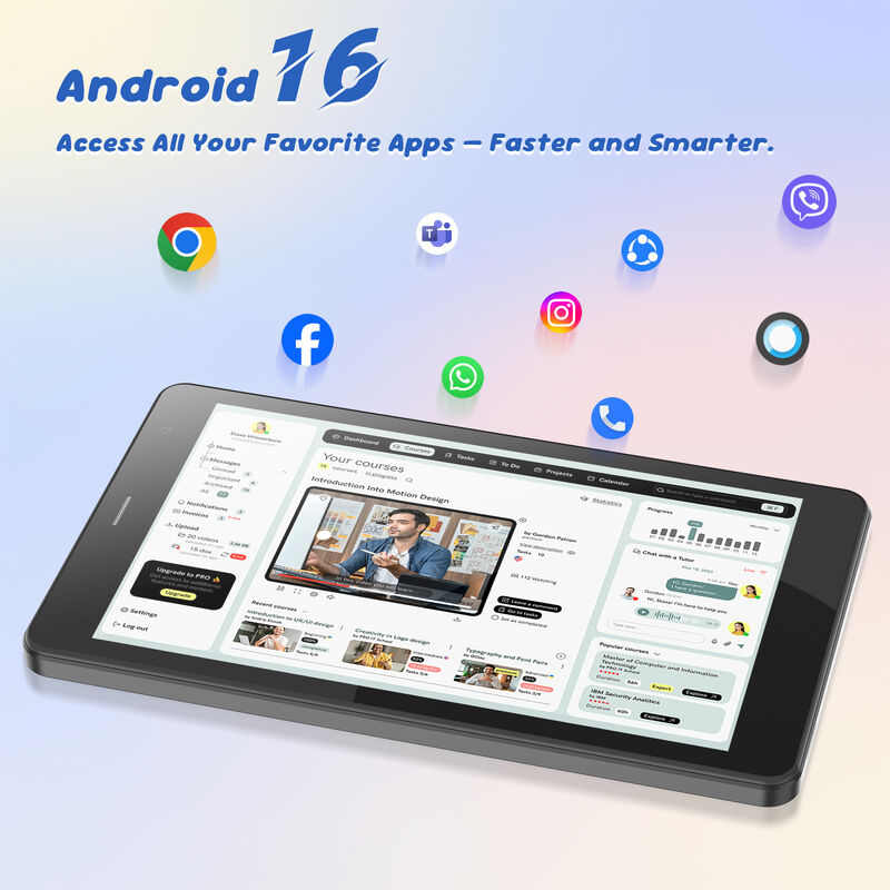 C Idea 8 اینچ اندروید 16 تبلت 8GB رم 512GB رم مدل CM817 هوا