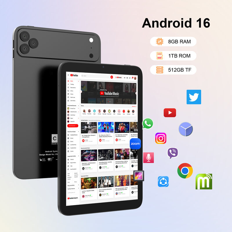 C Idea 10.1 اینچ تبلت PC با سیم کارت وای فای تبلت اندرویدی برای آموزش CM10017air سیاه