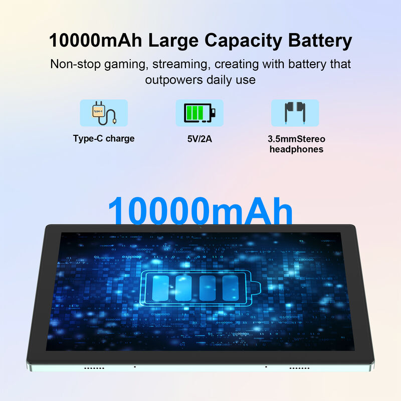 C Idea 10 اینچ تبلت اندروید Snapdragon CPU با صفحه کلید برای دانش آموز CM9000ultra Green