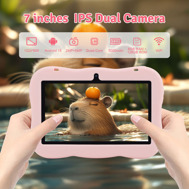 ایده C Youth 7 اینچ تبلت اندروید 15 با اسلات کارت tf، وای فای، 6GB + 128GB، 1024 * 600 IPS incell CM66