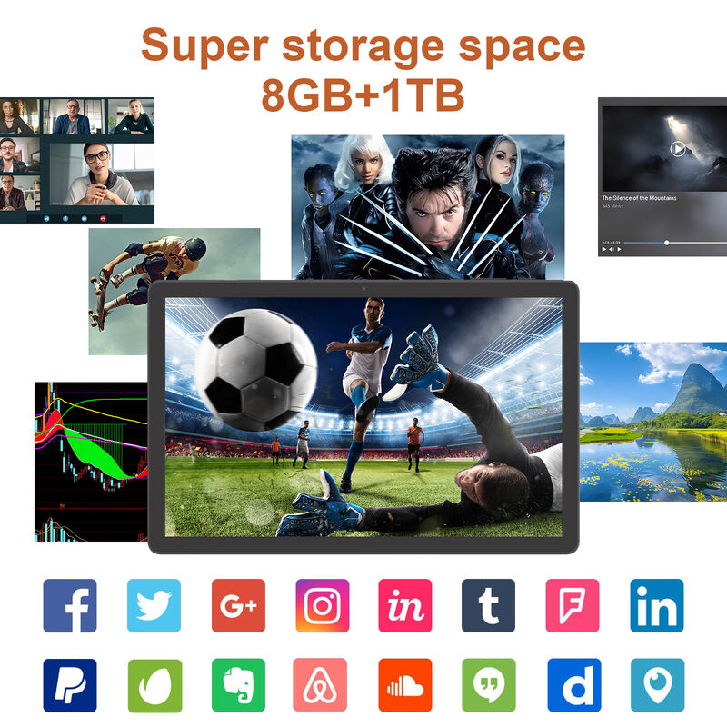 تبلت تجاری C Idea CM10016 Plus 10.36 اینچی اندروید 16 8 هسته ای 8 گیگابایتی 1 ترابایتی با صفحه نمایش لمسی FHD (مشکی)