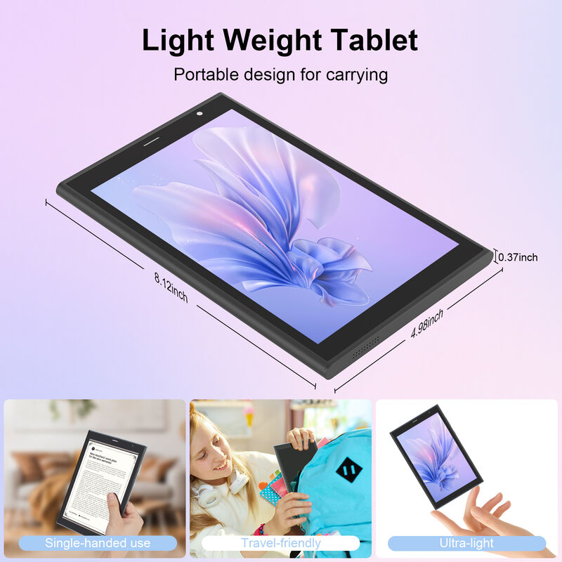 تبلت تجاری 8 اینچی C Idea CM824 Android 16 چهار هسته ای 8 گیگابایتی 512 گیگابایتی با صفحه نمایش لمسی FHD تبلت دوربین دوگانه (مشکی)