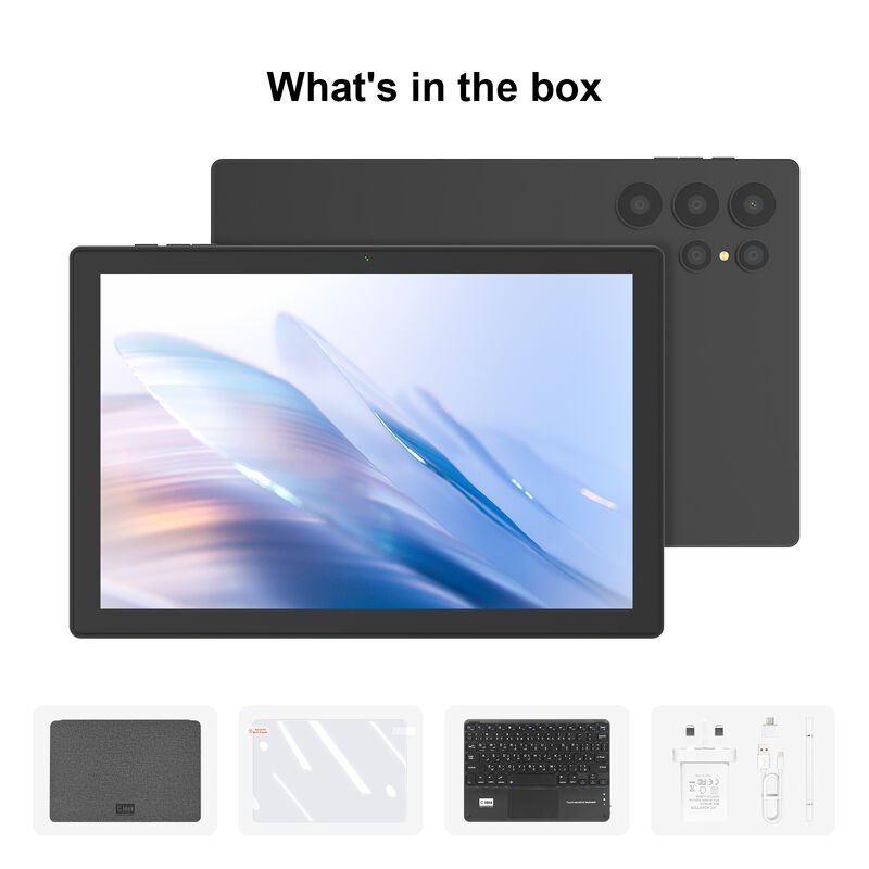 C Idea CM9000 Ultra 10.1 Inch Tablet PC اندروید 16 اکتا کور پردازنده کوالکام HD Capacitive Screen برای استفاده حرفه ای با صفحه کلید